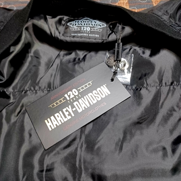 Harley Davidson 120 Anniversary Edition Jacket NWT Excellent condition - Picture 11 of 12